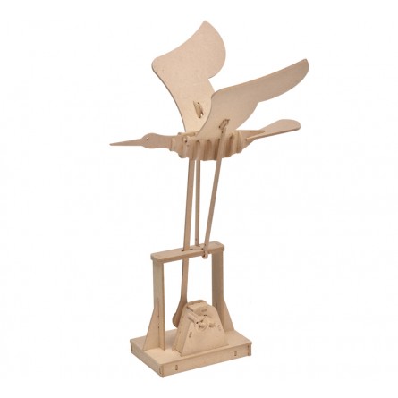 Puzzle tridimensionale “uccello” in legno