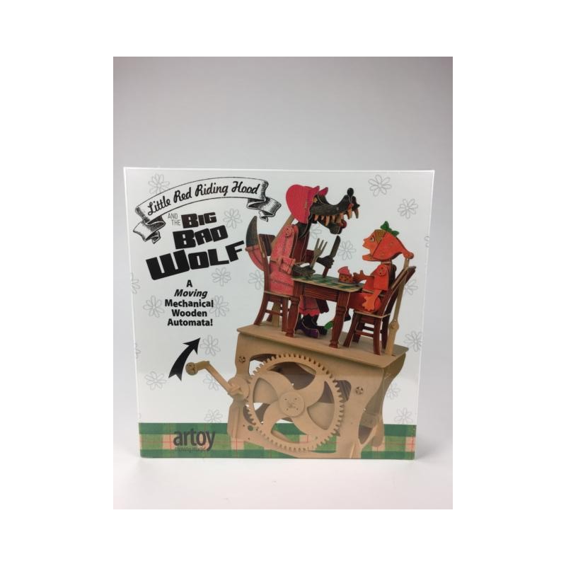 Puzzle tridimensionale “Cappucetto Rosso e la volpe” in legno