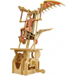 Puzzle tridimensionale “sognatore volante” in legno