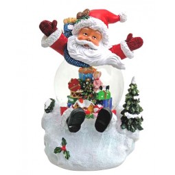 Snowglobe “Santa” with illumination