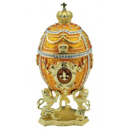 Carillon a forma di un uovo Fabergé 
