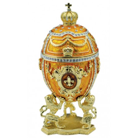 Carillon a forma di un uovo Fabergé 