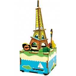 Torre Eiffel puzzle di legno