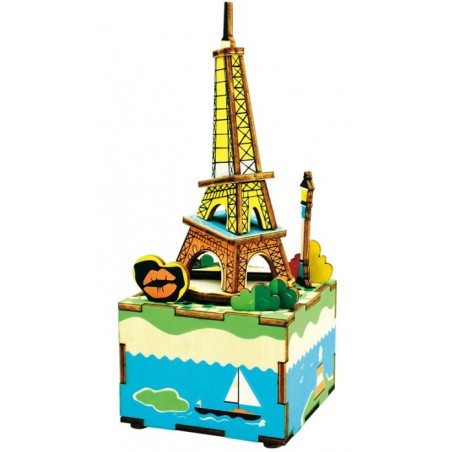 Torre Eiffel puzzle di legno